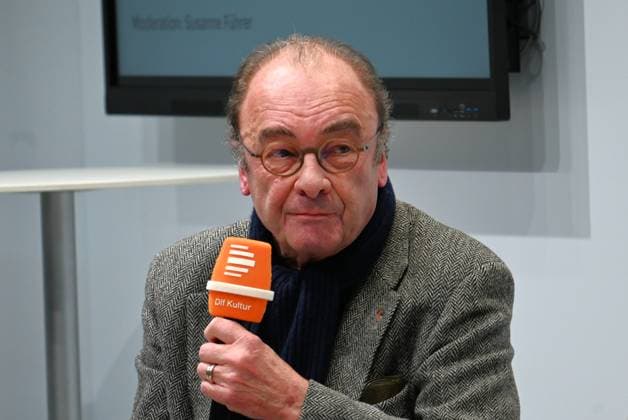 Leipzig Book Fair, Book Fair Leipzig, Saxony from 19 03 to 22 03 2026 First day of the fair Author Robert Menasse in conversation