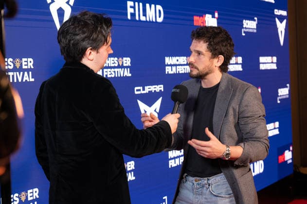 Kit Harington s Psychopomp Premiere Kit Harington and celebrities attend the premiere of his directoral debut, Psychopomp, at Manchester Film Festival Featuring: Kit Harington Where: Manchester, United Kingdom When: 19 Mar 2026 Credit: Graham Finney WENN Manchester United Kingdom Copyright: xWENNx wenn41171214 x wenn41171214