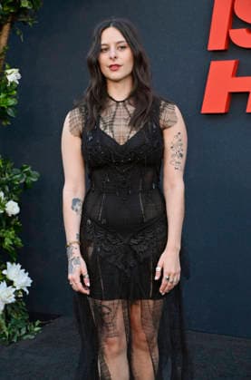 Cast member Haley Z. Boston attends the premiere of Netflix s supernatural horror TV mini series Something Very Bad Is Going to Happen at the Egyptian Theatre in the Hollywood section of Los Angeles on Thursday, March 19, 2026. Storyline: A bride has a feeling that something horrifying will happen at her wedding Ñ and the closer to the altar she gets, the worse it becomes.  LAP2026031922 JIMxRUYMEN