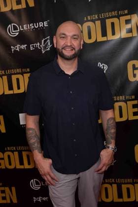 March 19, 2026, Los Angeles, California, USA: NICK LEISURE attends the Level 33 Entertainment Ã¢â‚¬oeGOLDENÃ¢â‚¬Â red carpet premiere on March 19, 2026 at the Laemmle Royal Theatre in Los Angeles, California. Los Angeles USA - ZUMAw213 20260319_zep_w213_008 Copyright: xDrewxBlyx