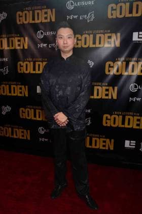 March 19, 2026, Los Angeles, California, USA: JUSTIN HE attends the Level 33 Entertainment Ã¢â‚¬oeGOLDENÃ¢â‚¬Â red carpet premiere on March 19, 2026 at the Laemmle Royal Theatre in Los Angeles, California. Los Angeles USA - ZUMAw213 20260319_zep_w213_025 Copyright: xDrewxBlyx