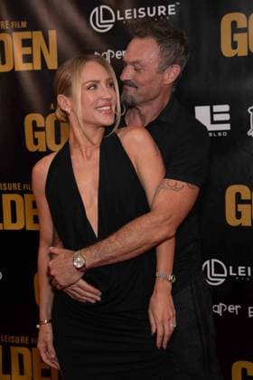 March 19, 2026, Los Angeles, California, USA: SHARNA BURGESS AND BRIAN AUSTIN GREEN attends the Level 33 Entertainment Ã¢â‚¬oeGOLDENÃ¢â‚¬Â red carpet premiere on March 19, 2026 at the Laemmle Royal Theatre in Los Angeles, California. Los Angeles USA - ZUMAw213 20260319_zep_w213_026 Copyright: xDrewxBlyx