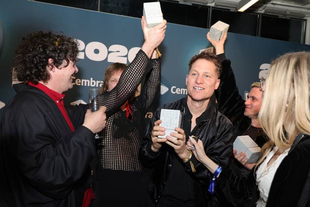 19 Swiss Music Awards 2026 Swiss rock pop band Hecht, winner in the categories Best Group, Best Live Act, Best Streaming Artist and Best Hit Presentation of the 19 Swiss Music Awards on 19 03 2026 at Hallenstadion Zurich Canton Zurich, Switzerland