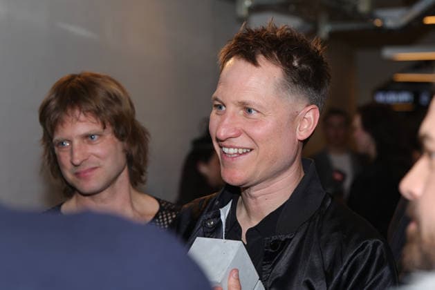19 Swiss Music Awards 2026 Stefan Buck of the Swiss rock pop band Hecht gives an interview after winning the concrete block in four categories Presentation of the 19 Swiss Music Awards on 19 03 2026 at Hallenstadion Zurich Canton Zurich, Switzerland