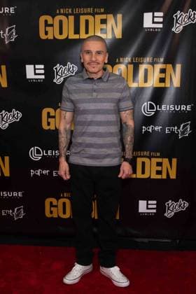 March 19, 2026, Los Angeles, California, USA: CESAR GARCIA attends the Level 33 Entertainment Ã¢â‚¬oeGOLDENÃ¢â‚¬Â red carpet premiere on March 19, 2026 at the Laemmle Royal Theatre in Los Angeles, California. Los Angeles USA - ZUMAw213 20260319_zep_w213_029 Copyright: xDrewxBlyx