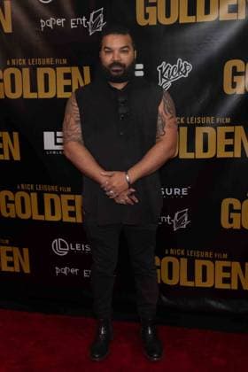 March 19, 2026, Los Angeles, California, USA: ADRIAN DEV attends the Level 33 Entertainment Ã¢â‚¬oeGOLDENÃ¢â‚¬Â red carpet premiere on March 19, 2026 at the Laemmle Royal Theatre in Los Angeles, California. Los Angeles USA - ZUMAw213 20260319_zep_w213_035 Copyright: xDrewxBlyx