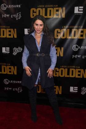 March 19, 2026, Los Angeles, California, USA: ZHALEH attends the Level 33 Entertainment Ã¢â‚¬oeGOLDENÃ¢â‚¬Â red carpet premiere on March 19, 2026 at the Laemmle Royal Theatre in Los Angeles, California. Los Angeles USA - ZUMAw213 20260319_zep_w213_037 Copyright: xDrewxBlyx