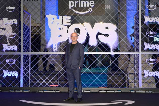 Erik Kripke at the world premiere of season 5 of the Amazon Prime Video series The Boys at Space Cinema Moderno Rome, 19 03 2026 Foto:xA.xM.xTinghinox xFuturexImagex boys_6324