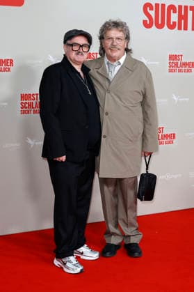 Marc Schötteldreier and Hape Kerkeling at the premiere of the movie Horst Schlämmer sucht das Glück at the Lichtburg Essen, 19 03 2026 Foto:xT.xSchröerx xFuturexImagex schlaemmer_6396