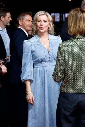 Eva Habermann at the premiere of the movie Horst Schlämmer sucht das Glück at the Lichtburg Essen, 19 03 2026 Foto:xT.xSchröerx xFuturexImagex schlaemmer_6407