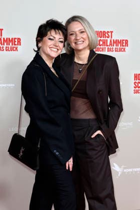Tahnee Schaffarczyk and Juliette Schoppmann at the premiere of the movie Horst Schlämmer sucht das Glück at Lichtburg Essen, 19 03 2026 Foto:xT.xSchröerx xFuturexImagex schlaemmer_6414