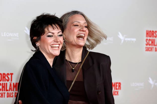Tahnee Schaffarczyk and Juliette Schoppmann at the premiere of the movie Horst Schlämmer sucht das Glück at Lichtburg Essen, 19 03 2026 Foto:xT.xSchröerx xFuturexImagex schlaemmer_6415
