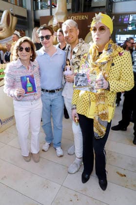 Claudia Obert, Max Suhr, Marcell Damaschke and Julian F M Stoeckel at the premiere of the movie Horst Schlämmer sucht das Glück at Lichtburg Essen, 19 03 2026 Foto:xgbrcix xFuturexImagex ostercharity_6363