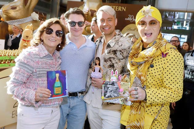 Claudia Obert, Max Suhr, Marcell Damaschke and Julian F M Stoeckel at the premiere of the movie Horst Schlämmer sucht das Glück at Lichtburg Essen, 19 03 2026 Foto:xgbrcix xFuturexImagex ostercharity_6364
