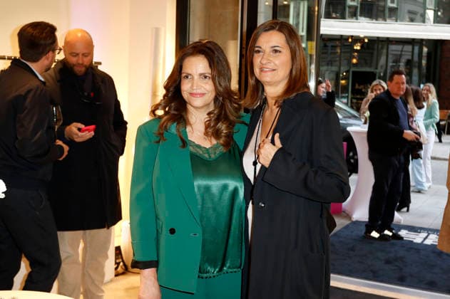 Rebecca Immanuel and Inka Schneider at the Riani store opening at Hohe Bleichen 17 Hamburg, 19 03 2026 Foto:xC.xTamckex xFuturexImagex riani_6331