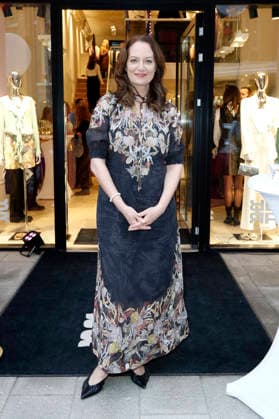 Natalia Wörner at the Riani Store Opening in the street Hohe Bleichen 17 Hamburg, 19 03 2026 Foto:xC.xTamckex xFuturexImagex riani_6341