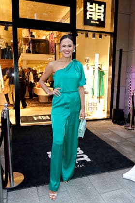 Laura Noltemeyer at the Riani store opening at Hohe Bleichen 17 Hamburg, 19 03 2026 Foto:xC.xTamckex xFuturexImagex riani_6352