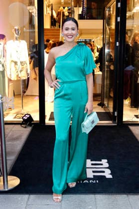 Laura Noltemeyer at the Riani store opening at Hohe Bleichen 17 Hamburg, 19 03 2026 Foto:xC.xTamckex xFuturexImagex riani_6353