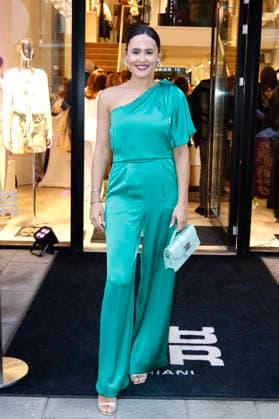 Laura Noltemeyer at the Riani store opening at Hohe Bleichen 17 Hamburg, 19 03 2026 Foto:xC.xTamckex xFuturexImagex riani_6355