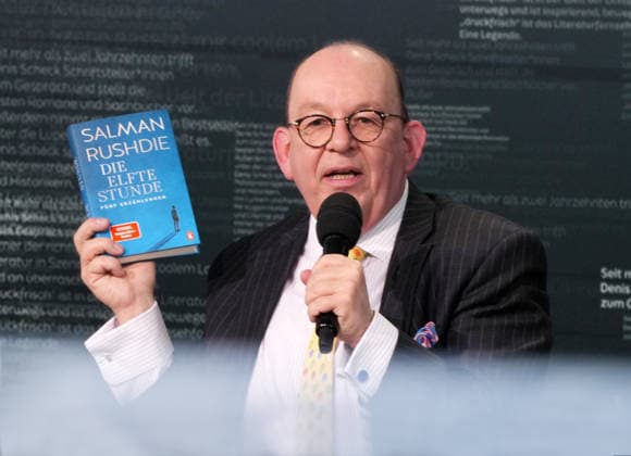 Buchmesse Leipzig GER, Leipzig,20260319, Buchmesse Leipzig, Messehalle , Denis Scheck, Best of druckfrisch, , presentation of new publications, is a translator and journalist on radio and television