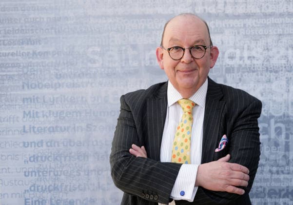 Buchmesse Leipzig GER, Leipzig,20260319, Buchmesse Leipzig, Messehalle , Denis Scheck, Best of druckfrisch, , presentation of new publications, is a translator and journalist on radio and television