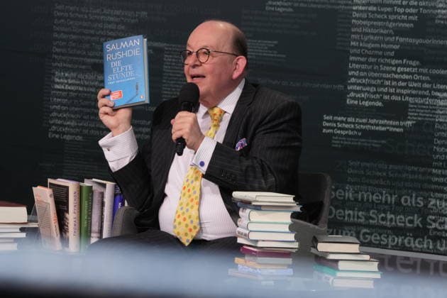 Buchmesse Leipzig GER, Leipzig,20260319, Buchmesse Leipzig, Messehalle , Denis Scheck, Best of druckfrisch, , presentation of new publications, is a translator and journalist on radio and television