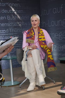 Leipzig Book Fair GER, Leipzig,20260319, Leipzig Book Fair, Exhibition Hall , Helene Bukowski, Who doesnt want to stay in life