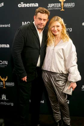 cntv Sebastian Bezzel actor with wife Johanna Gehlen as guest at the Jupiter Award 2026 ceremony at Hotel Ameron on Thursday 19 03 2026 in Hamburg Hamburg Germany