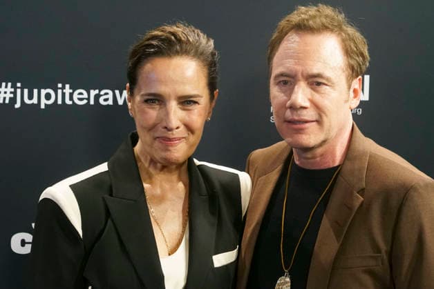 cntv Desiree Nosbusch and Michael Alexander Bully Herbig actor as guests at the Jupiter Award 2026 ceremony at the Hotel Ameron on Thursday 19 03 2026 in Hamburg Hamburg Germany