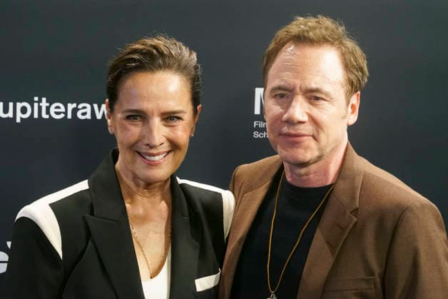 cntv Desiree Nosbusch and Michael Alexander Bully Herbig actor as guests at the Jupiter Award 2026 ceremony at the Hotel Ameron on Thursday 19 03 2026 in Hamburg Hamburg Germany