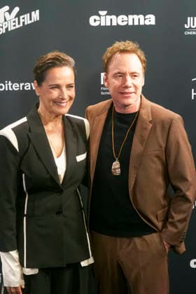 cntv Desiree Nosbusch and Michael Alexander Bully Herbig actor as guests at the Jupiter Award 2026 ceremony at the Hotel Ameron on Thursday 19 03 2026 in Hamburg Hamburg Germany