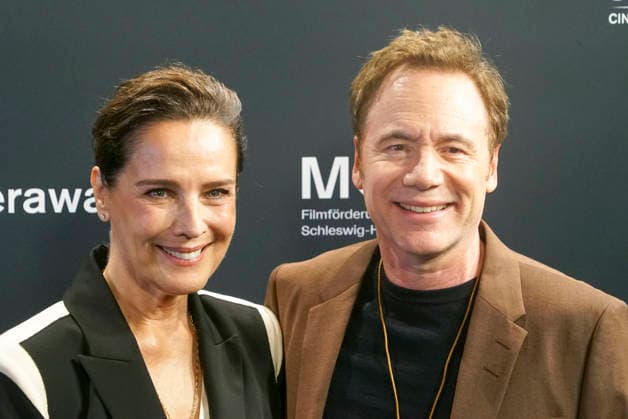 cntv Desiree Nosbusch and Michael Alexander Bully Herbig actor as guests at the Jupiter Award 2026 ceremony at the Hotel Ameron on Thursday 19 03 2026 in Hamburg Hamburg Germany