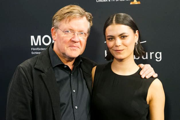 cntv Justus von Dohnanyi actor with companion as guest at the Jupiter Award 2026 ceremony at Hotel Ameron on Thursday 19 03 2026 in Hamburg Hamburg Germany