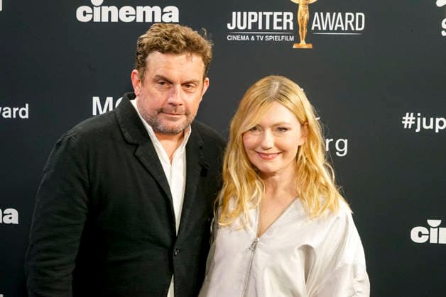 cntv Sebastian Bezzel actor with wife Johanna Gehlen as guest at the Jupiter Award 2026 ceremony at Hotel Ameron on Thursday 19 03 2026 in Hamburg Hamburg Germany