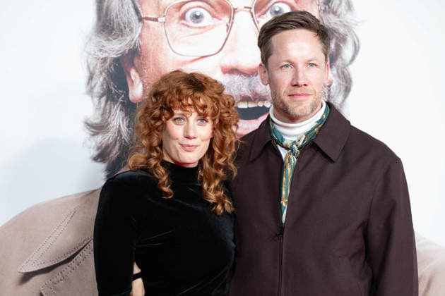 from left Laura THOMAS, Nikolaus BENDA, actor, red carpet, red carpet show, arrival, film premiere HORST SCHLAEMMER SUCHT DAS GLUECK, Schlämmer, at the Lichtburg in Essen, 19 03 2026