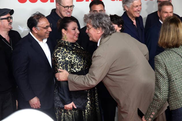 World premiere of the movie Horst Schlämmer sucht das Glück in Essen Essen, 19 03 2026 Meltem Kaptan and Horst Schlämmer Hape Kerkeling at the world premiere of the movie Horst Schlämmer sucht das Glück at the Lichtburg in Essen NRW Germany Copyright: xMatthiasxGränzdörferx