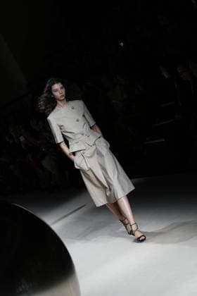 A model wears at collection runway a creation from Miguel Palacio during Pasarela Cibeles Mercedes-Benz Fashion Week Madrid 2026 in Madrid, on Friday, 20 March 2026. Cordon Press 