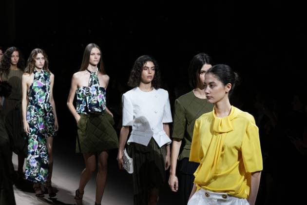A model wears at collection runway a creation from Miguel Palacio during Pasarela Cibeles Mercedes-Benz Fashion Week Madrid 2026 in Madrid, on Friday, 20 March 2026. Cordon Press 