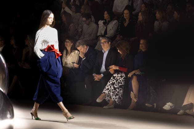 Coosy x Miguel Palacio fashion show on the occasion of the Mercedes Benz Fashion Week A model during the Coosy x Miguel Palacio fashion show on the occasion of the Mercedes Benz Fashion Week, in Ifema Madrid, on March 20, 2026, in Madrid Spain The fashion show is part of the Mercedes Benz Fashion Week Madrid, the main Spanish fashion show organized by IFEMA, which brings together established firms and new talents This fashion show marks the return of Miguel Palacio to the catwalk 20 MARCH 2026 Madrid Madrid Madrid Spain  Copyright: xEduardoxParrax 7381978