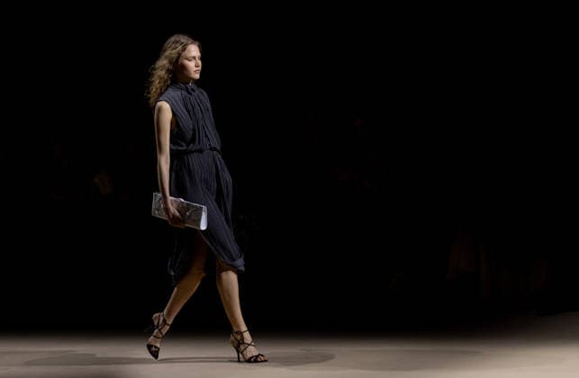Coosy x Miguel Palacio fashion show on the occasion of the Mercedes Benz Fashion Week A model during the Coosy x Miguel Palacio fashion show on the occasion of the Mercedes Benz Fashion Week, in Ifema Madrid, on March 20, 2026, in Madrid Spain The fashion show is part of the Mercedes Benz Fashion Week Madrid, the main Spanish fashion show organized by IFEMA, which brings together established firms and new talents This fashion show marks the return of Miguel Palacio to the catwalk 20 MARCH 2026 Madrid Madrid Madrid Spain  Copyright: xEduardoxParrax 7381979