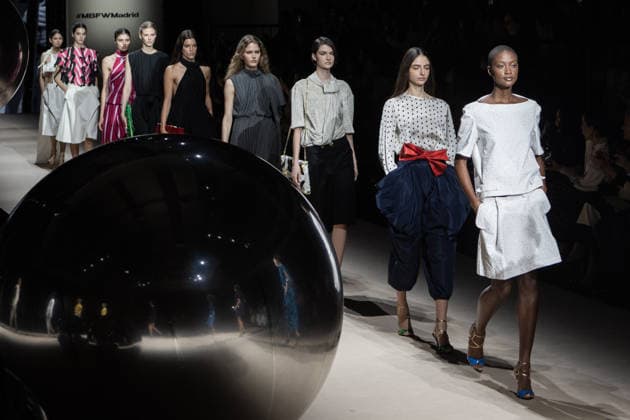 Coosy x Miguel Palacio fashion show on the occasion of the Mercedes Benz Fashion Week Several models during the Coosy x Miguel Palacio fashion show on the occasion of the Mercedes Benz Fashion Week, in Ifema Madrid, on March 20, 2026, in Madrid Spain The fashion show is part of the Mercedes Benz Fashion Week Madrid, the main Spanish fashion show organized by IFEMA, which brings together established firms and new talents This fashion show marks the return of Miguel Palacio to the catwalk 20 MARCH 2026 César Vallejo Rodrí Madrid Madrid Madrid Spain  Copyright: xCÃ sarxVallejoxRodriguezx 7382036