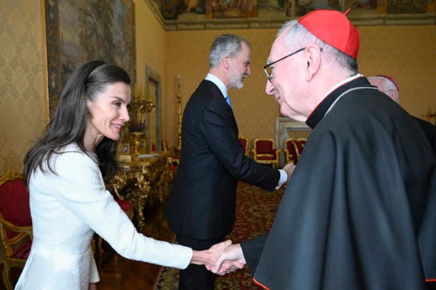20-03-2026 Italy King Felipe and Queen Letizia during a meeting with Pope Leo XIV at Vatican City. Â  Copyright: xPPEx