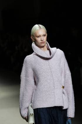 A model wears at collection runway a creation from Simorra during Pasarela Cibeles Mercedes-Benz Fashion Week Madrid 2026 in Madrid, on Friday, 20 March 2026. Cordon Press 