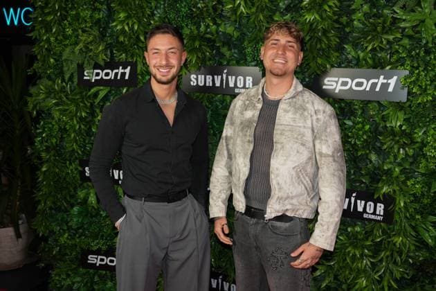 Premiere of Survivor Germany Roberto de Stefano and Eric at the premiere of Survivor Germany SPORT1 on 19 03 2026 at the Cinenova cinema in Cologne Ehrenfeld Cologne CINENOVA Nordrhein Westfalen