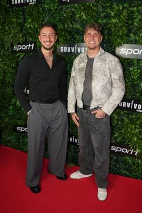 Premiere of Survivor Germany Roberto de Stefano and Eric at the premiere of Survivor Germany SPORT1 on 19 03 2026 at the Cinenova cinema in Cologne Ehrenfeld Cologne CINENOVA Nordrhein Westfalen