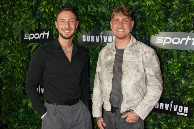 Premiere of Survivor Germany Roberto de Stefano and Eric at the premiere of Survivor Germany SPORT1 on 19 03 2026 at the Cinenova cinema in Cologne Ehrenfeld Cologne CINENOVA Nordrhein Westfalen