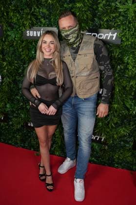 Premiere of Survivor Germany Patrick Romer with girlfriend Annelie Henze at the premiere of Survivor Germany SPORT1 on 19 03 2026 at the Cinenova cinema in Cologne Ehrenfeld Cologne CINENOVA Nordrhein Westfalen