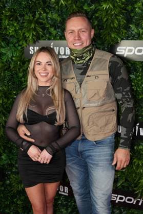 Premiere of Survivor Germany Patrick Romer with girlfriend Annelie Henze at the premiere of Survivor Germany SPORT1 on 19 03 2026 at the Cinenova cinema in Cologne Ehrenfeld Cologne CINENOVA Nordrhein Westfalen