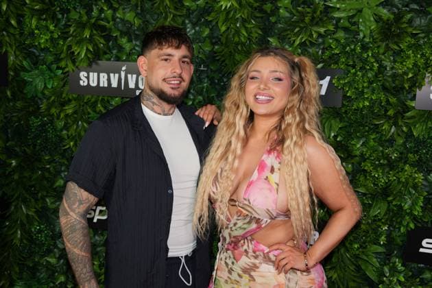 Premiere of Survivor Germany Phillip Burggraf and Melody Haase at the premiere of Survivor Germany SPORT1 on 19 03 2026 at the Cinenova cinema in Cologne Ehrenfeld Cologne CINENOVA Nordrhein Westfalen