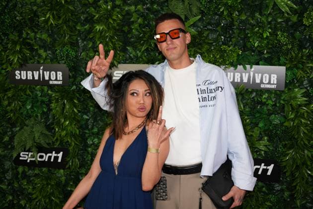 Premiere of Survivor Germany Kid Haris and Jazzl Nguyen at the premiere of Survivor Germany SPORT1 on 19 03 2026 at the Cinenova cinema in Cologne Ehrenfeld Cologne CINENOVA Nordrhein Westfalen